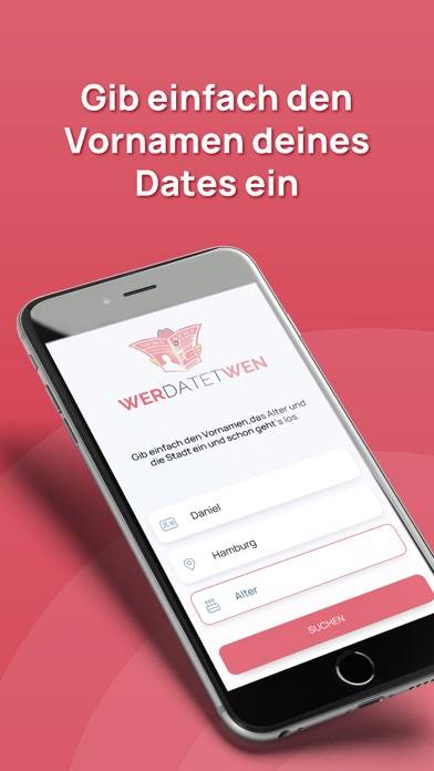 Wer Datet Wen App screenshot #1