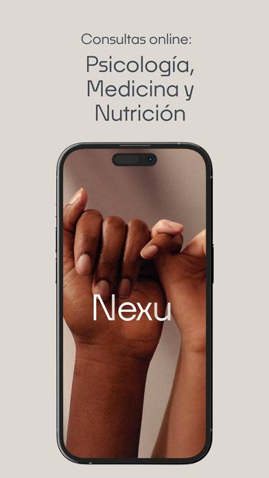 Nexu: Salud y Bienestar Online Captura de pantalla de la aplicación