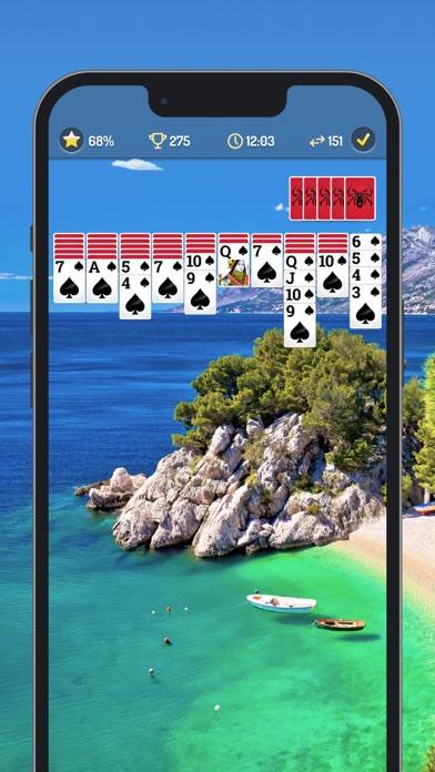 Spider Solitaire #1 Card Game App screenshot #3