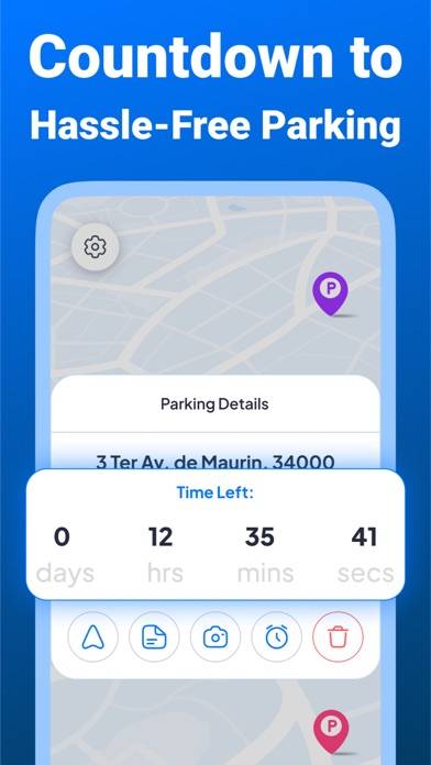 Find my car App screenshot