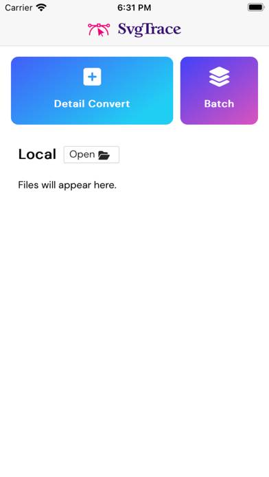 SvgTrace Pro App screenshot #1