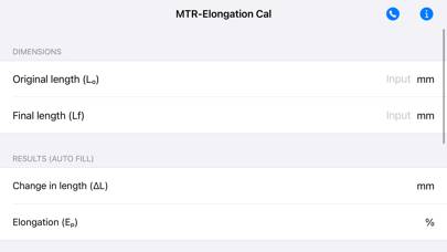 MTR-ElongationCalculator screenshot #3