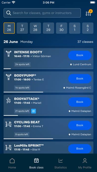 My Fitness24Seven App preview #3