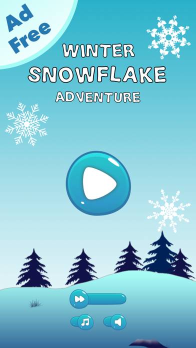 Snowflake Adventure Schermata dell'app #2