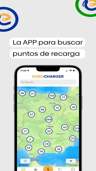 EuroCharger: Puntos de recarga App screenshot #1