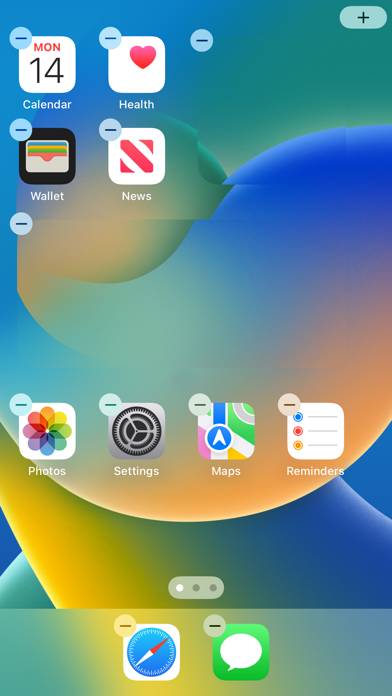 . Captura de pantalla de la aplicación