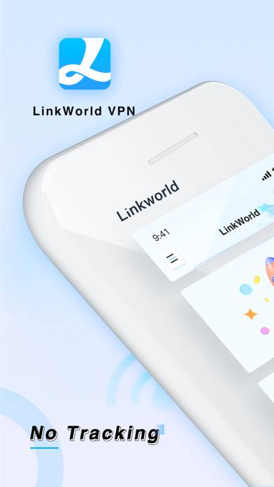 LinkWorldVPN captura de pantalla