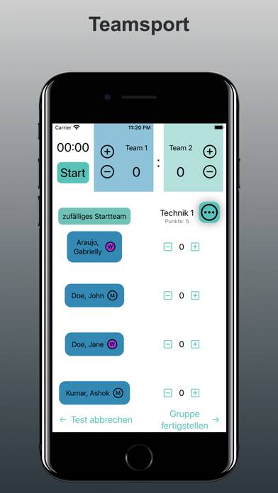 SpoRT Schullizenz 1 App-Screenshot