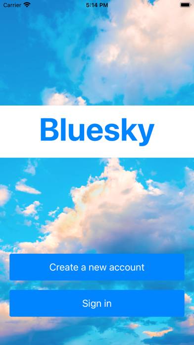 Bluesky Social App-Screenshot #1