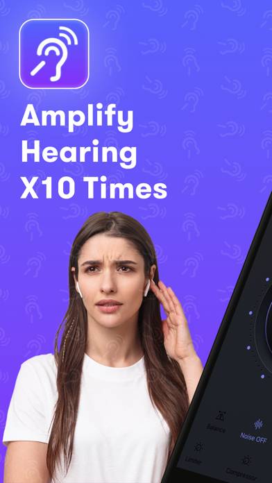 Amplifier: Hearing aid app App screenshot #1