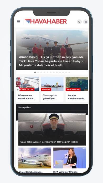 HavaHaber App screenshot
