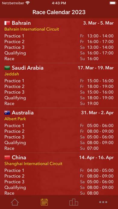 Race Calendar 2023 screenshot #2