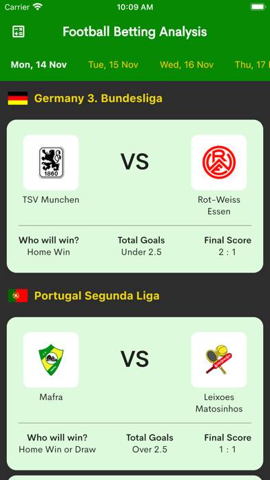 Football Betting Tips(Predict) Captura de pantalla de la aplicación #1