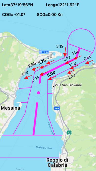 Messina Strait Current 2023 App screenshot #3
