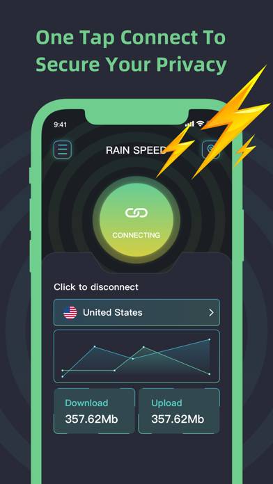 RainSpeed Schermata dell'app #3