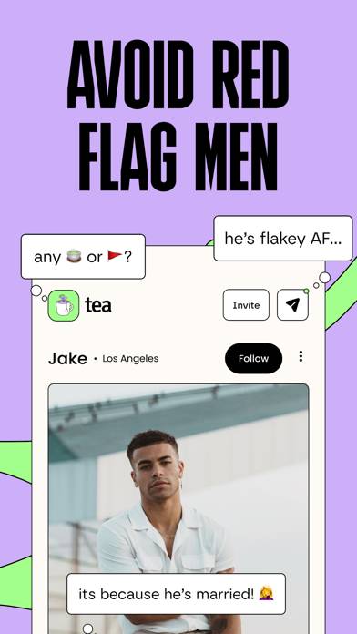 Tea Dating Advice App screenshot