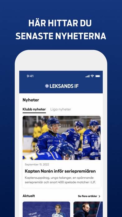Leksands IF App screenshot #4