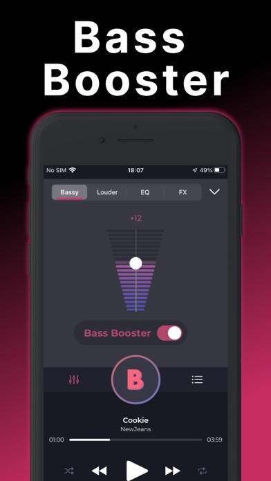 Bass Booster & Music EQ: BASSY screenshot