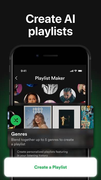 Must.fm for Spotify Stats App skärmdump #6