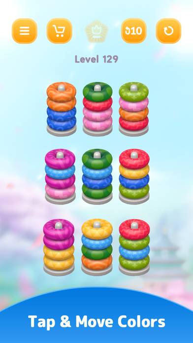Color Sort 3D  Hoop Puzzle App screenshot #4