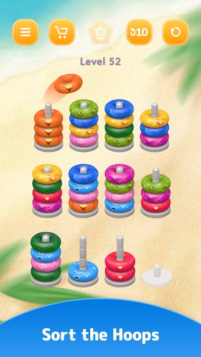 Color Sort 3D  Hoop Puzzle App skärmdump #5