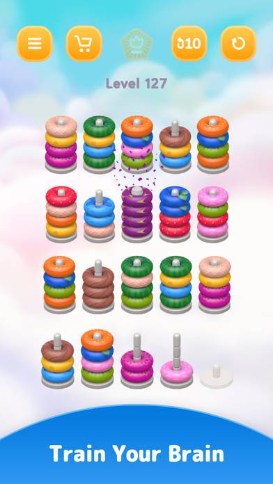 Color Sort 3D  Hoop Puzzle App skärmdump #6