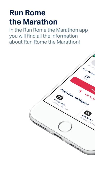 Run Rome The Marathon Capture d'écran de l'application #1