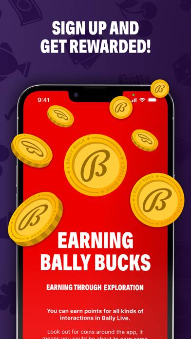 Bally Live Stream with Rewards App screenshot