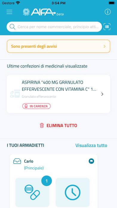 AIFA Medicinali Schermata dell'app #4