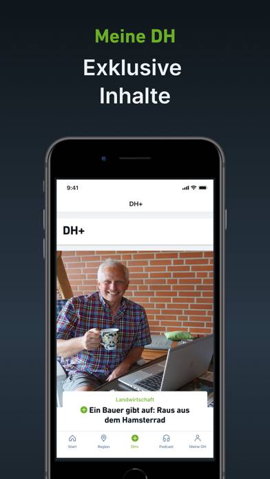 DH App-Screenshot