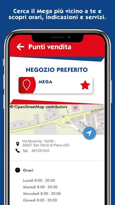 Megaprezzibassi Schermata dell'app