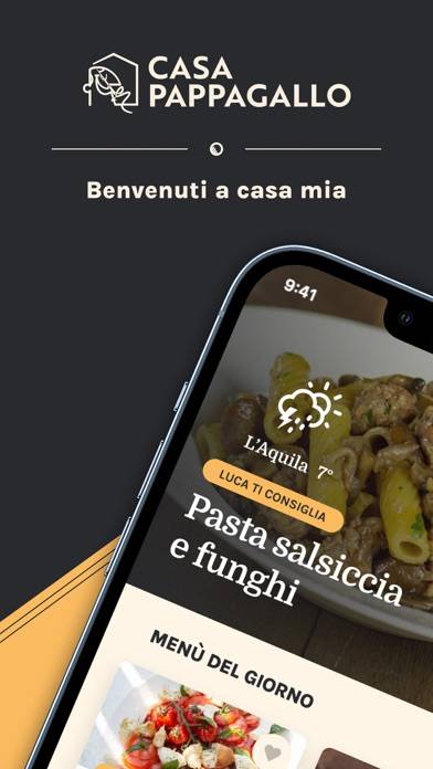 Casa Pappagallo App screenshot #1