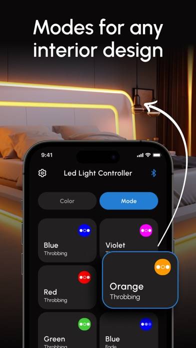 LED Strip Light Controller app App screenshot #2
