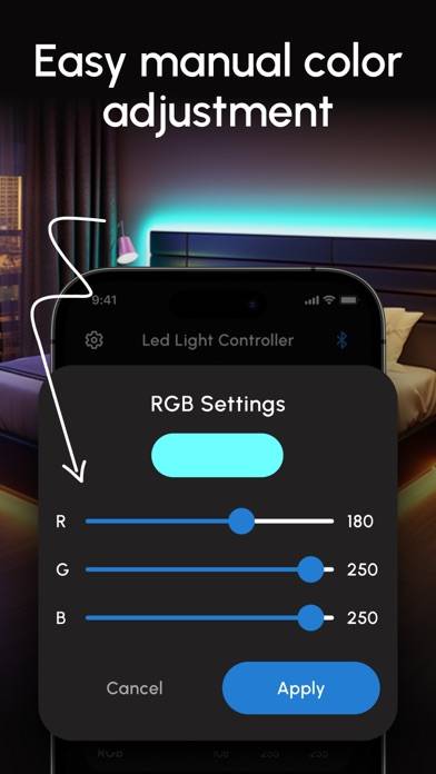 LED Strip Light Controller app App screenshot #3