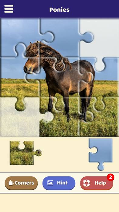 Pony Love Puzzle App screenshot #1