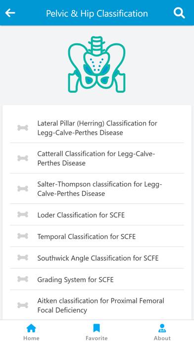 Orthopedic Classification App-Screenshot #5
