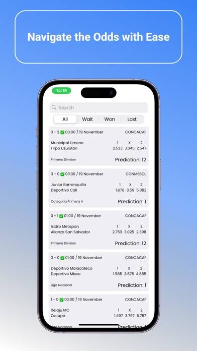 AI Betting Prediction App-Screenshot #1