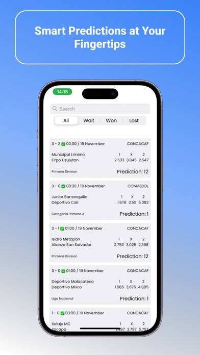 AI Betting Prediction App screenshot #2