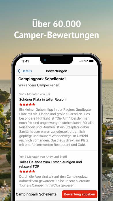 ADAC Camping / Stellplatz 2023 Schermata dell'app #2