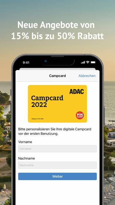 ADAC Camping / Stellplatz 2023 Captura de pantalla de la aplicación #5