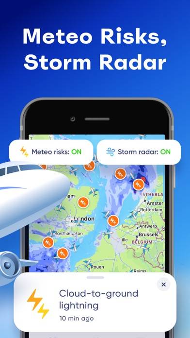 Flight Radar & Flights Status Captura de pantalla de la aplicación #2
