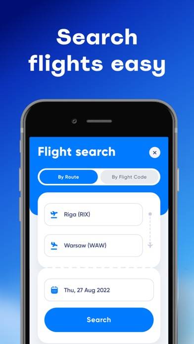 Flight Radar & Flights Status Schermata dell'app #4