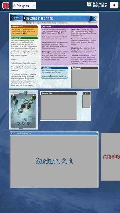 Frosthaven Scenario Viewer App skärmdump #2