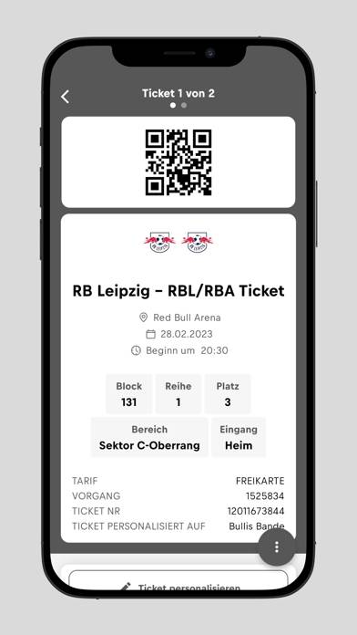 RBA Ticket App-Screenshot