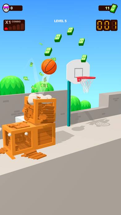 Bounce Dunk Schermata dell'app #2