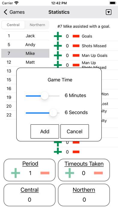 Ice Hockey Statistics App screenshot #1