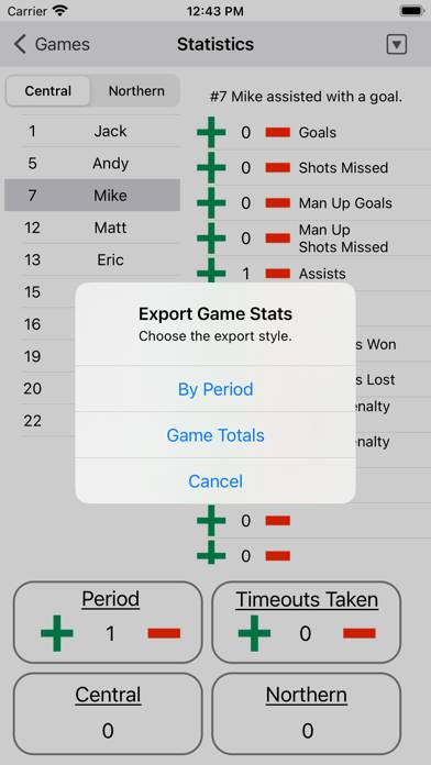 Ice Hockey Statistics App screenshot #2