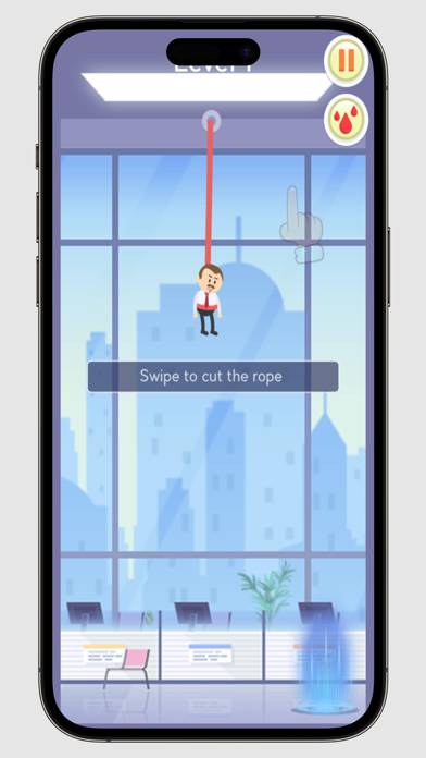 Rescue Boss Cut Rope screenshot #3