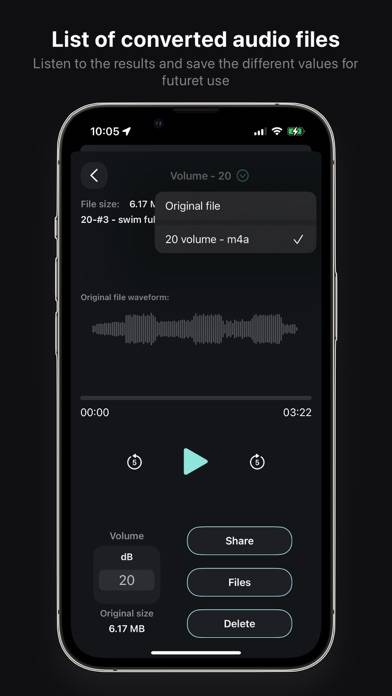 Volume Booster or Reduction App screenshot