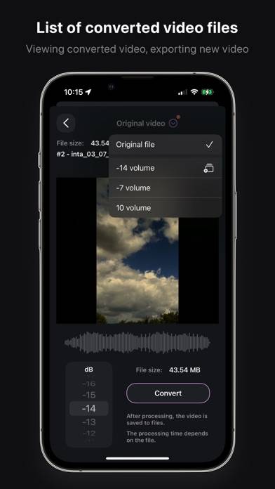 Volume Booster or Reduction App screenshot